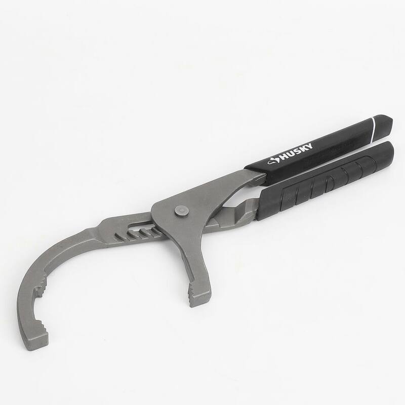 Husky 12 pulgadas Alicate para filtro de aceite/PVC - 90138