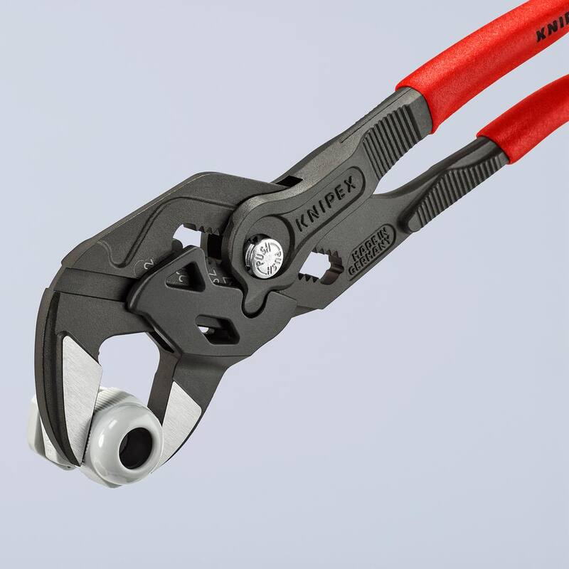 Llave ajustable de 10 pulgadas de la marca KNIPEX en color negro - 86 01 250