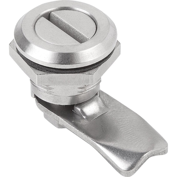 Kipp Quarter-Turn Lock, D=20, H=13, 5, Stainless Steel 1.4401 - K1360.2013