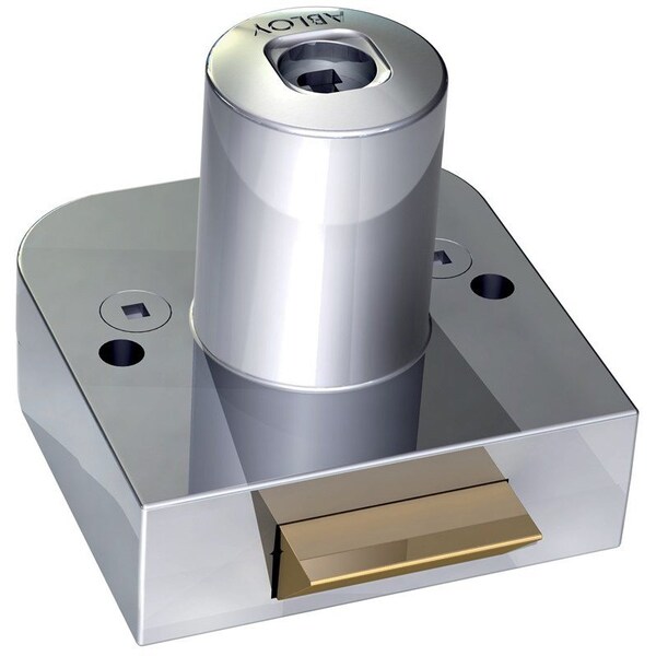 Abloy Brass, 11 Disc-B Cylinder, Chromium Plated - OF231B