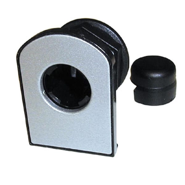 Hd Vertical Glass Door Locks - Satin Nickel - TLCB 317