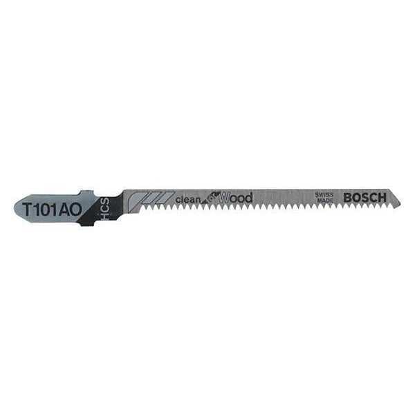 Bosch 3In 20TPI HCS Shank Jigsaw Blade, PK100 - T101AO100