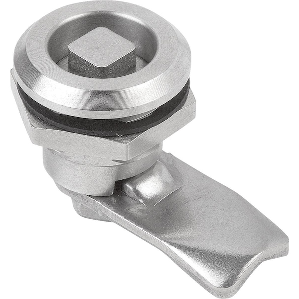 Kipp Quarter-Turn Lock, D=20, H=13, 5, Stainless Steel 1.4401 - K1360.1613