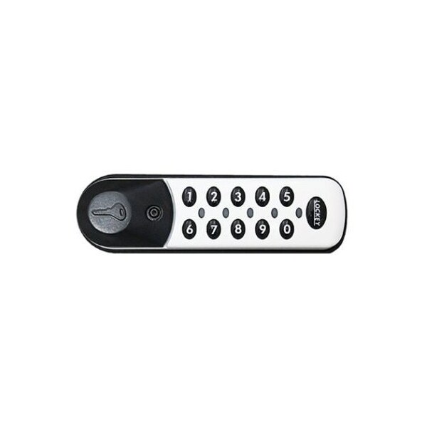 Lockey Digital Electronic Cabinet Lock For Wet/Chlorinated Areas Standard White Left - EC781-WL