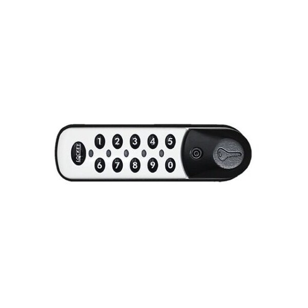 Lockey Digital Electronic Cabinet Lock For Wet/Chlorinated Areas Standard White Right - EC781-WR