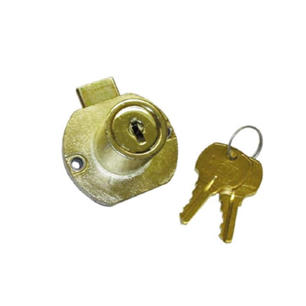 Hd Drawer Lock For Upto 1.13 in. Material - Antique Brass- 415 - N8705 04G 415