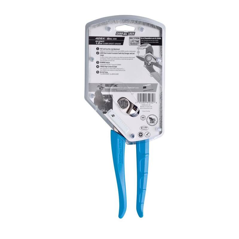 Pinzas SpeedGrip de Canal y Espiga de 8 pulgadas - 428X