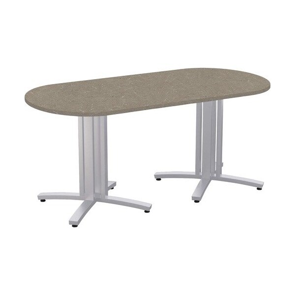 Special-T Table, Racetrack, 36inWx72inLx29inH, Evening Tigris - SCTS4XCTR3672ET
