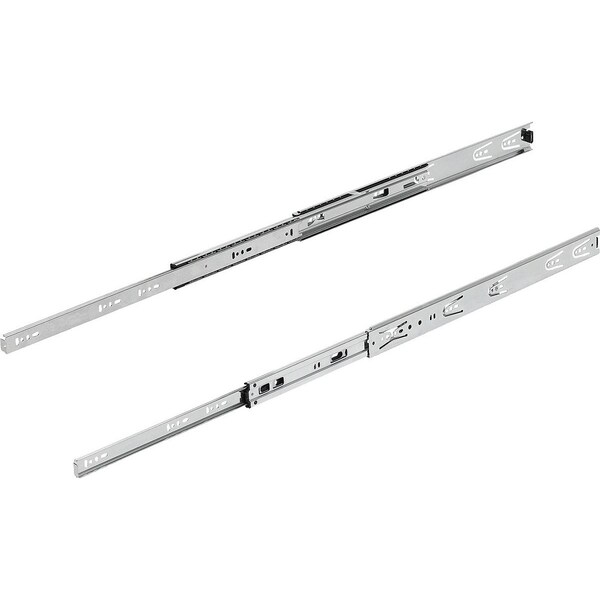 Kipp Telescopic Rail L=350 12, 7X45, Full Extension S=350, Fp=30, Steel Galvanized And Passivated, Side - K1569.0350