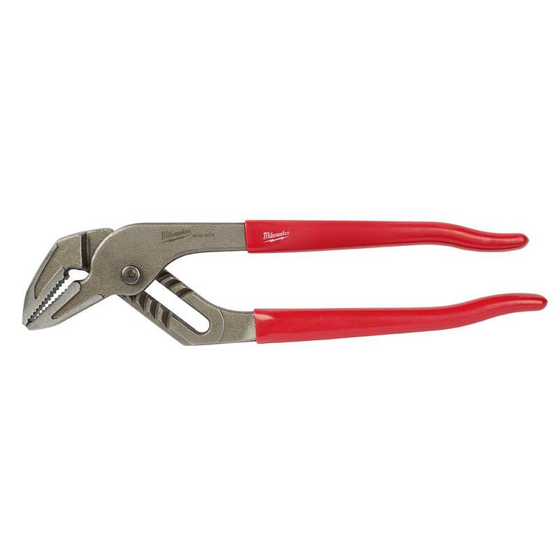 Pinzas de mandíbula recta con agarre sumergido de 10 pulgadas de Milwaukee - 48-22-6510