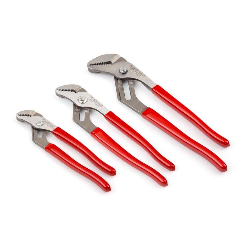 Juego de pinzas de junta ajustable 7, 10, 12-3/4 in. TEKTON (3 piezas) - 90394