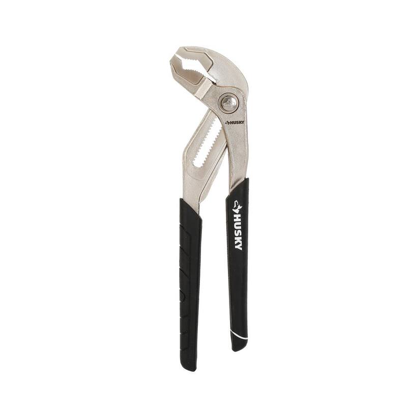 Pinzas de Ranura de 12 pulgadas Husky con Mandíbula Curva de Ajuste Rápido - 90921