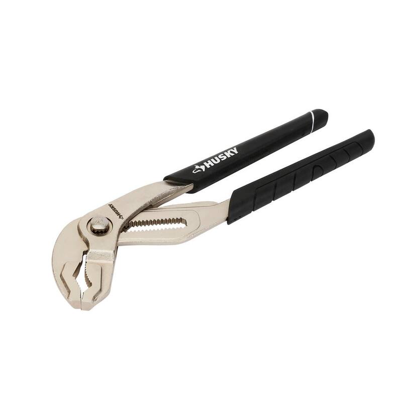 Pinzas de Ranura de 12 pulgadas Husky con Mandíbula Curva de Ajuste Rápido - 90921