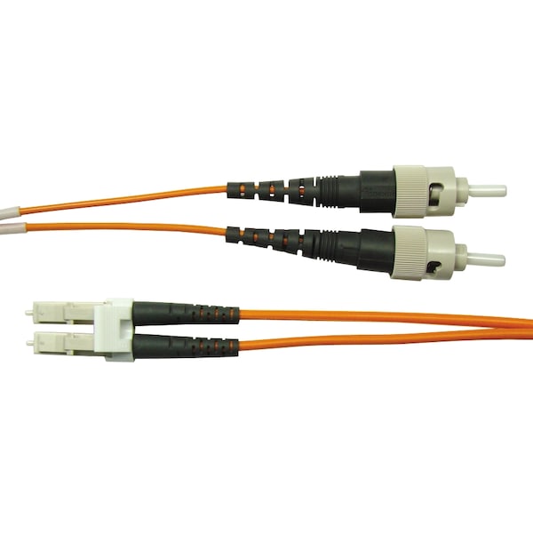 Compulink 2-F JUMPER 32.8FT/10MTR, 62.5/125 LC A ST PUNTA DE CERÁMICA, OM1 - LCCSTCD10