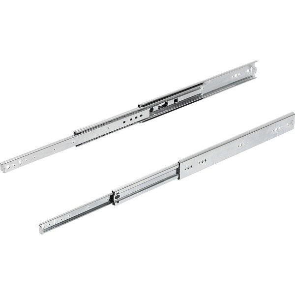 Kipp Telescopic Rail L=350 19X58, Over Extension S=388, Fp=90, Steel Galvanized And Passivated, Side - K1580.0350