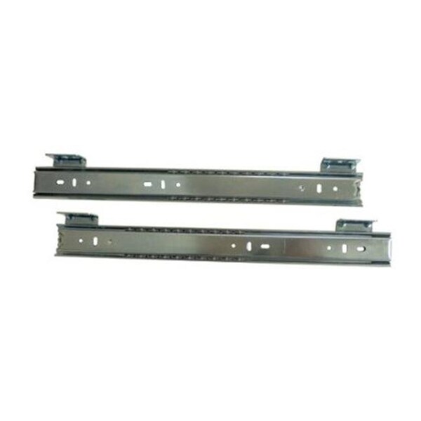 Hd FR5162 18 ZC Fulterer 0.75 Extension Top Mount Pencil Slide Zinc; 18 in. - FR5162 18 ZC