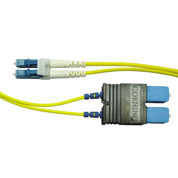 Compulink 2-F  JUMPER 32.8FT/10MT 8.3/125, LC TO SC PUNTA DE CERÁMICA, ULTRA PULIDO OS2 - LCCSCCD10-UPSM