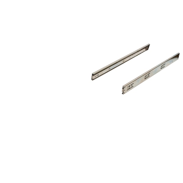 Csh Drawer Slide, 28 in., Side Mount, Full Extension, Soft Close, PK 20 - 39.1145.28X10