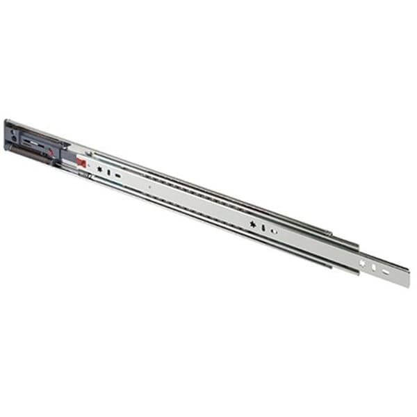 Fulterer Fulterer FR5210.ECD 20 ZC 200 lbs ECD Full Extension Slide with Overtravel & Soft Close; 20 in. - Zinc - FR5210.ECD 20 ZC
