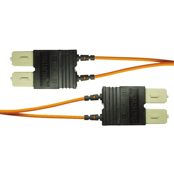 Compulink 2-F JUMPER 16.4FT/5MT 62.5/125, SC A SC PUNTA DE CERÁMICA, OM1 - SCCSCCD5