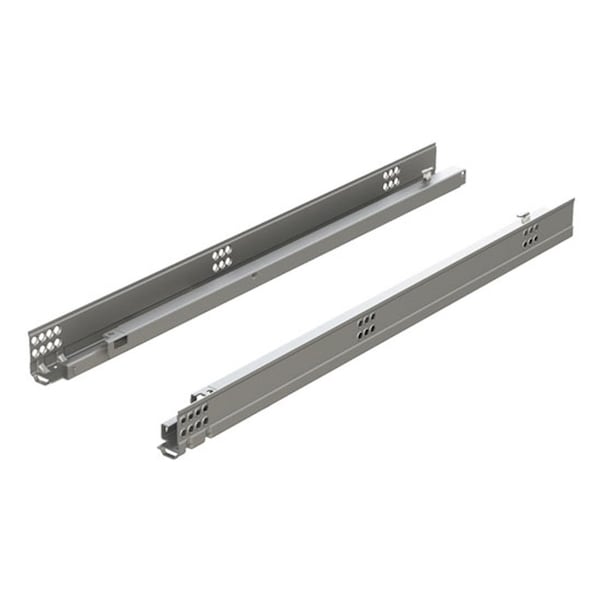 Blum 21in Soft-close 7/8 Extension Zinc Tandem Edge Drawer Slide, 75 Lbs Weight Rating, PR - 554H5330B01