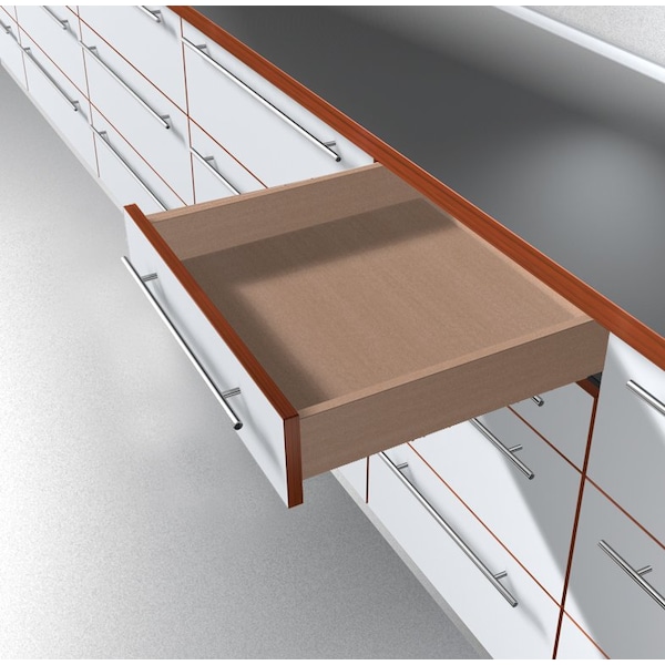 Blum 21in Soft-close 7/8 Extension Zinc Tandem Edge Drawer Slide, 75 Lbs Weight Rating, PR - 554H5330B01