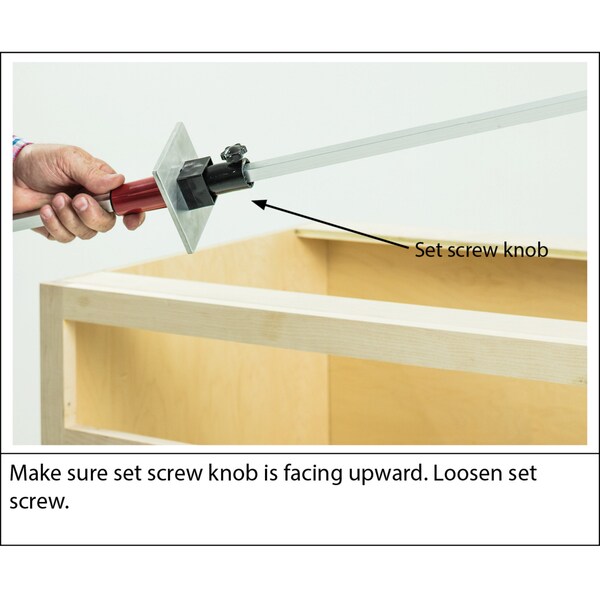 Hardware Resources Slide Rear Bracket Installation Tool For Metal Undermount and Ball Bearing Slide Rear Brackets - HR-TOOL-RBINST