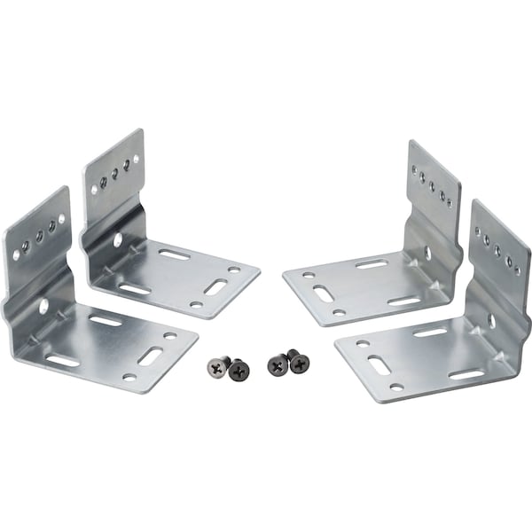 Hardware Resources Cabinet Mounting Brackets for 303 Series Ball Bearing Slides and USE Series Undermount Slides - SLIDE-KIT