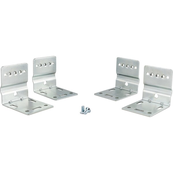 Hardware Resources Cabinet Mounting Brackets for 303 Series Ball Bearing Slides and USE Series Undermount Slides - SLIDE-KIT