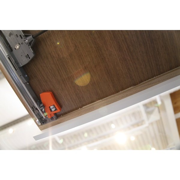 Blum 21in Soft-Close Full Extension Zinc Movento Drawer Slide, 125 lbs Weight Rating, PR - 763H5330S