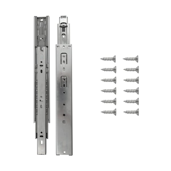 Hickory Hardware Soft Close Drawer Slide 12 Inch, 2PK - P1055/12-2C
