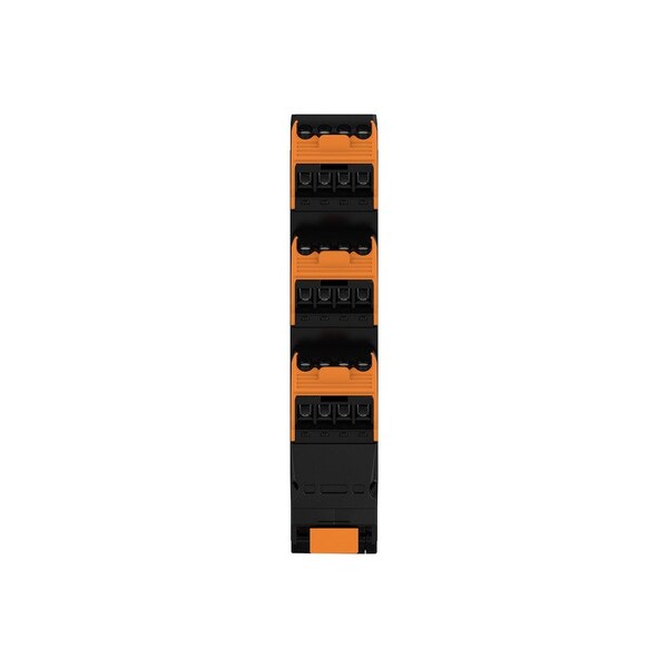 Kit de alojamiento modular Weidmuller 22.5X119.2X113.6mm Negro / Oro - 1519370000