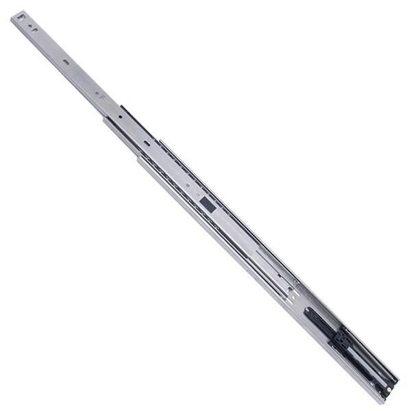 Sugatsune 104 lbs, 28 in. Full Extension Drawer Slide with Soft Close, Stainless Steel - SUESRSC4513 28