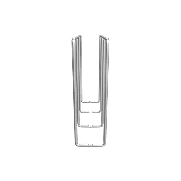 Rev-A-Shelf Steel, Silver, 3 in W, 10 in H, 11.88 in D, 11.88 in L, Silver - 596-10CR-52