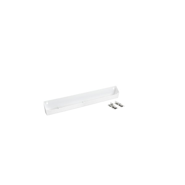 Rev-A-Shelf Polystyrene, White, 22 in W, 3.81 in H, 2.13 in D, 2.13 in L, White - LD-6591-22-11-1