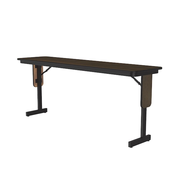 Correll Rectangle Panel Leg Folding Seminar Training Table, 18" W, 60" L, 29" H, High Pressure Laminate Top - SP1860PX-01