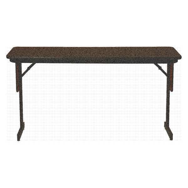 Correll Rectangle Panel Leg Folding Seminar Training Table, 18" W, 60" L, 29" H, High Pressure Laminate Top - SP1860PX-01
