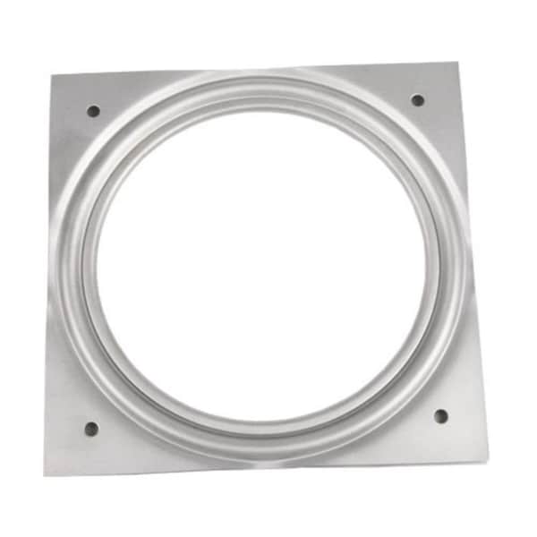 Triangle Mfg Co Square 6 in. Steel Lazy Susan Ball Bearing Swivel - 40.0.6C