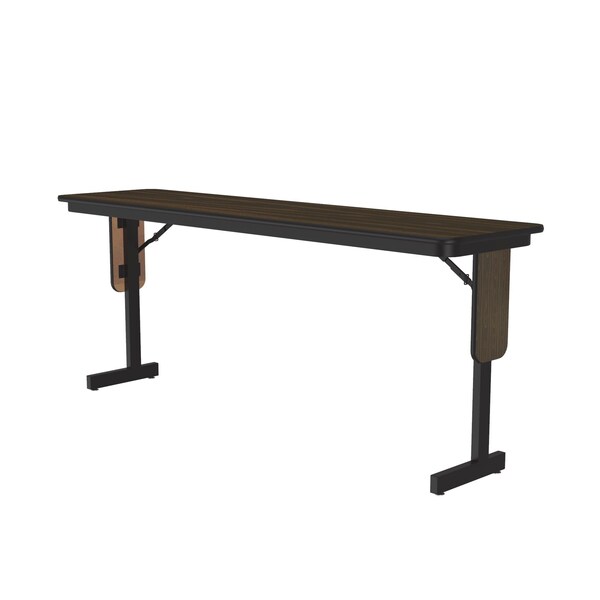 Correll Rectangle Panel Leg Folding Seminar Training Table, 18" W, 60" L, 29" H, High Pressure Laminate Top - SP1872PX-01