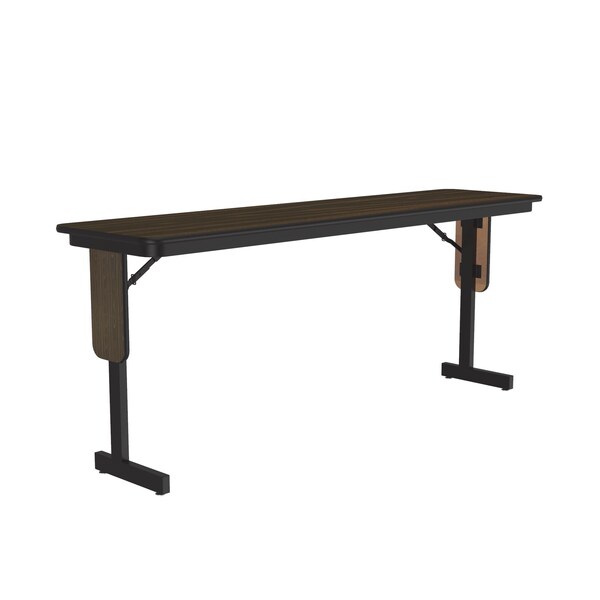 Correll Rectangle Panel Leg Folding Seminar Training Table, 18" W, 60" L, 29" H, High Pressure Laminate Top - SP1872PX-01