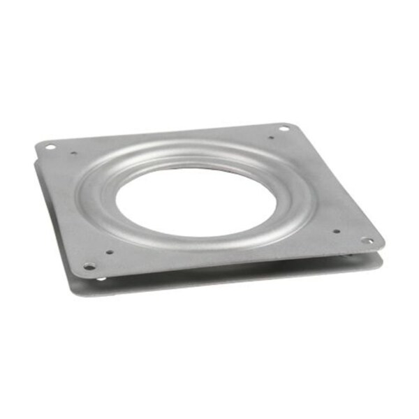 Triangle Mfg Co Square 4 in. Steel Lazy Susan Ball Bearing Swivel - 40.0.4C