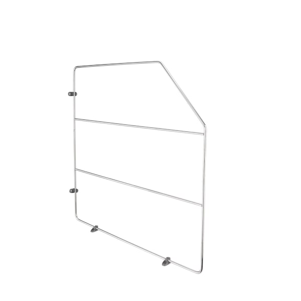 Rev-A-Shelf Steel, Chrome, 0.75 in W, 18 in H, 20 in D, 19.66 in L, Silver - 597-18CR-52