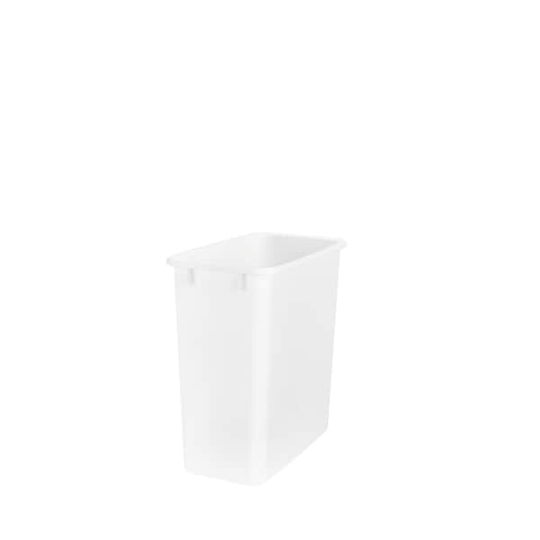 Rev-A-Shelf Accessory, Polypropylene, White, 8.38 in W, 15 in H, 14.25 in D, 14.25 in L, White - RV-20-52