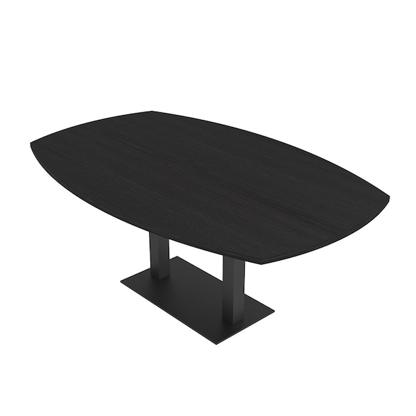 Skutchi Designs Arc Boat 45 in W, 72 in L, Black - HAR-ABOT-48X72-DOU.BK-U999ST19