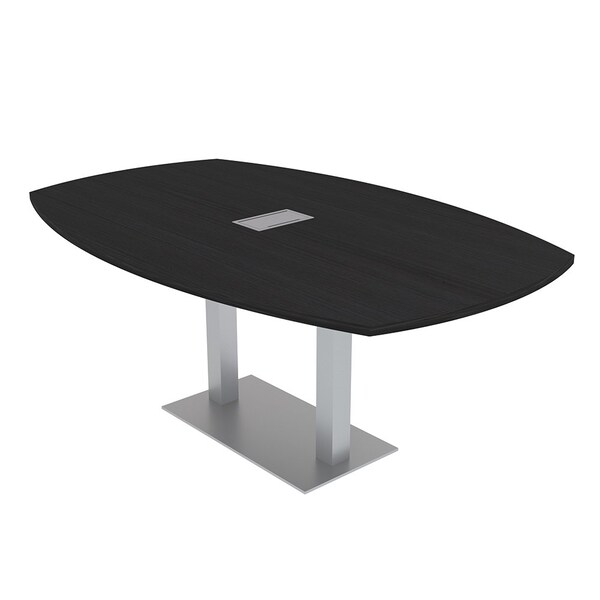 Skutchi Designs Arc Boat 45 in W, 84 in L, Black - HAR-ABOT-48X84-DOU-U999T19-ESIL