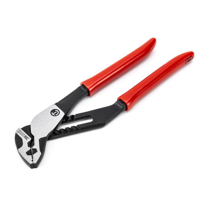Alicates de ranura y lengüeta de mandíbula recta Crescent de 8 pulgadas con agarre sumergido - RTZ28