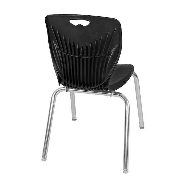 Regency Tables > Height Adjustable > Square Mobile Table & Chair Sets, 36 W, 36 L, 23-34 H, Maple - TB3636PLAPCBK40BK