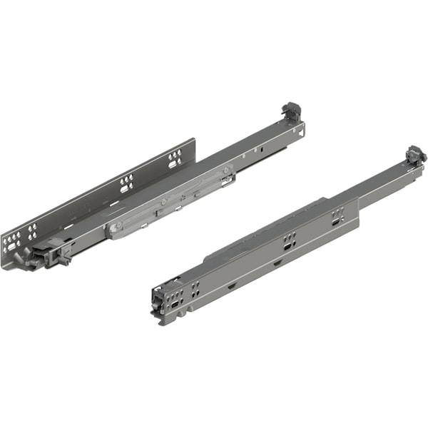 Blum 12in Soft-Close Full Extension Zinc Short Series Movento Drawer Slide, 125 lbs Weight Rating, PR - 763.3050S