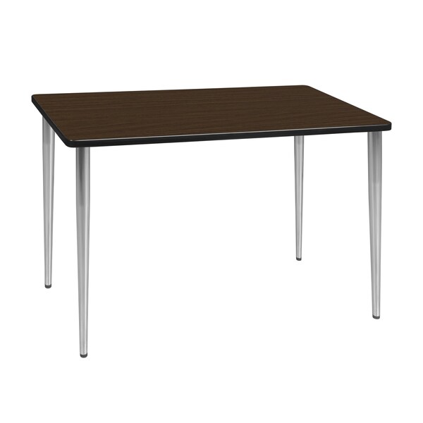Regency Kahlo Training Seminar Table, 42 in W, 24 in L, Neo Walnut - MTPL4224NWCM