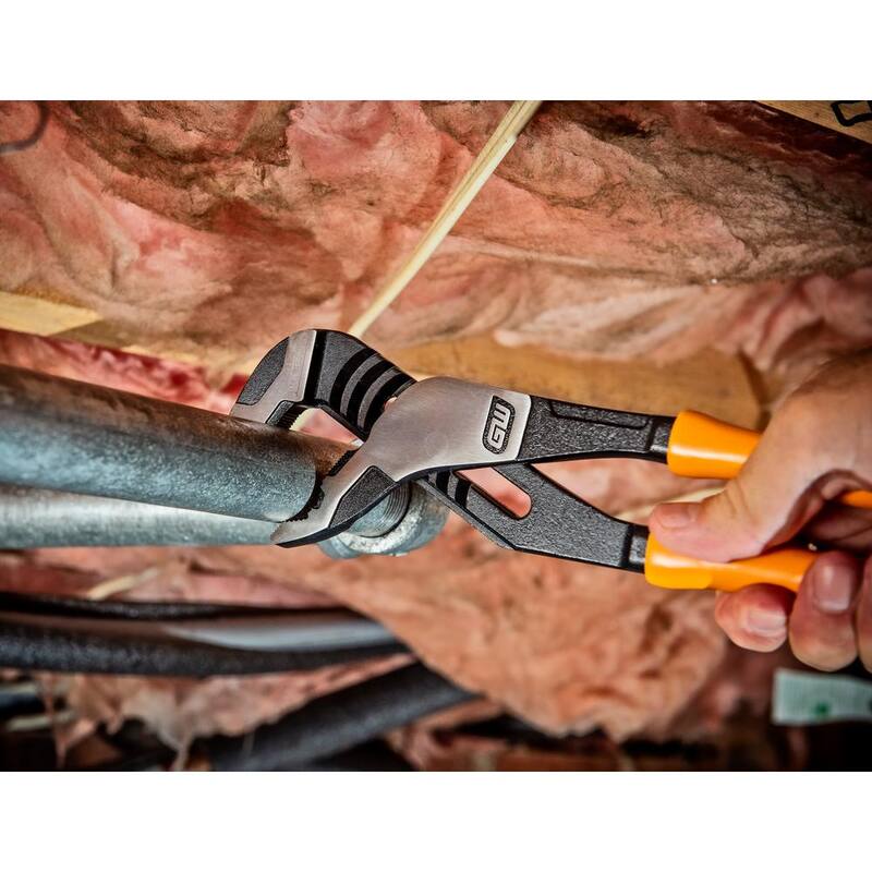 Llave de lengüeta y ranura GEARWRENCH 10 pulgadas con mango revestido PITBULL K9 V-Jaw - 82172